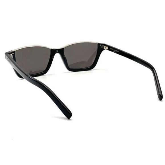 NEW SAINT LAURENT SL365 002 BLACK AUTHENTIC SUNGLASSES 53-17 140 W/CASE ITALY - Picture 4 of 4